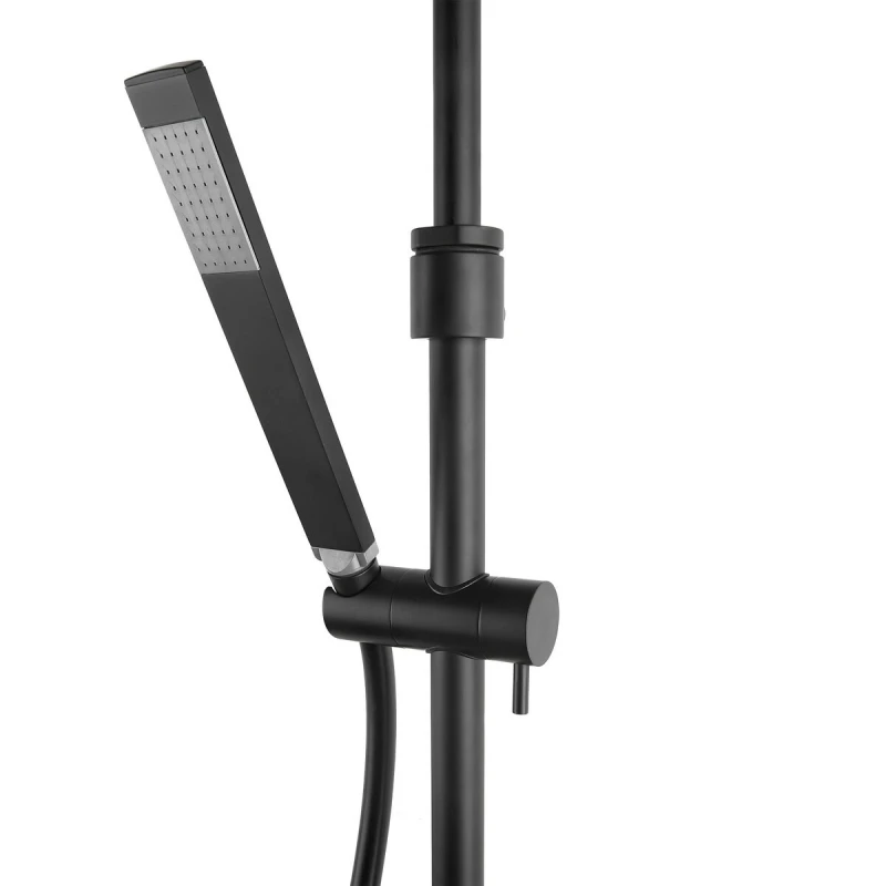 COLUMNA DE DUCHA TERMOSTATICA NEGRO B-WAY SATBWSST DE  SWISS AQUA TECHNOLOGIES