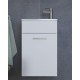 Mueble de baño Miami Set blanco BR 39x28x61 Conjunto completo MIASET40B