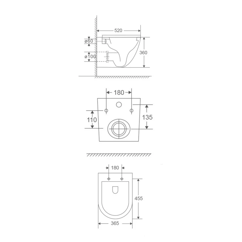 BASTIDOR GEBERIT DUOFIX CON CISTERNA EMPOTRADA, PULSADOR BLANCO, INODORO SUSPENDIDO TORNADO 67 SISTEMA VORTEX BLANCO DE SAT