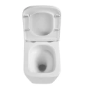BASTIDOR ROCA DUPLO ONE PACK CISTERNA EMPOTRADA Y PULSADOR PL1 BLANCO BR CON INODORO SUSPENDIDO RIM-EX INFINITIO BLANCO BR 48 CM