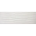 BLANCO WAVE WHITE MATE 30 x 90