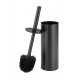 Porte-brosse WC rond ASTRAL BLACK SAT