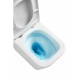 bâti-support GEBERIT Duofix,réservoir encastré avec bouton poussoir DELTA 01,blanc brillant.WC SUSPENDU TREND AVEC SYST. VORTEX