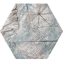 MERIDIAN HEX DECOR MATE 23X27