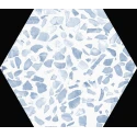 VENETO HEX BLUE MATE 23,2x26,7