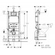 BASTIDOR GEBERIT DUOFIX CISTERNA EMPOTRADA Y PULSADOR DELTA 01 BLANCO BR CON INODORO SUSPENDIDO Rim-ex Avangard blanco br AQUA