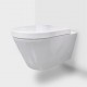 BASTIDOR GEBERIT DUOFIX CISTERNA EMPOTRADA Y PULSADOR DELTA 01 BLANCO BR CON INODORO SUSPENDIDO Rim-ex Avangard blanco br AQUA