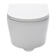 GEBERIT Duofix pack bâti-support encastrè et bouton poussoir delta 01 bl avec WC suspendu Rim-ex BREVIS bl br de SAT