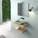 Encimera Oriente 80 Roble Natural 80x40