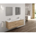 Mueble de Baño Due Roble Natural 60x40