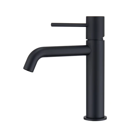 Monomando de Lavabo Holbox Negro Mate