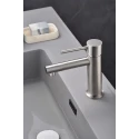 Monomando Grifo Lavabo Acero