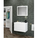 Mueble de Baño DUE BLANCO Lacado Brillo 80x46