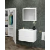 Mueble de Baño DUE BLANCO Lacado Brillo 80x46