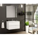 Mueble de Baño DUE BLANCO Lacado Brillo 80x46