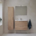 Mueble de baño MIAMI Roble Columna de 35x35x145