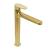 Grifo CAPRI ORO CEPILLADO para Lavabo Alto 25,4