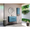 Mueble de baño Isquia 80 ISLAND Mate 2 Cajones