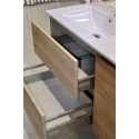 Mueble de baño NUBE ROBLE NATURAL de 100X46