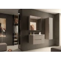 Mueble de baño Itaca MOKA MATE 80x45