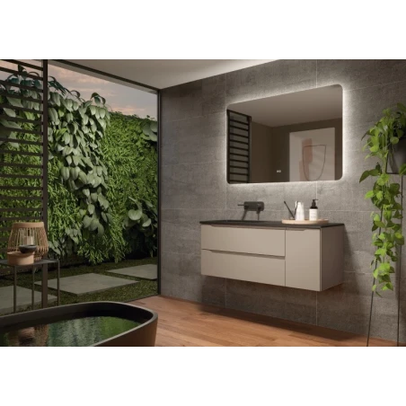 Mueble de baño Itaca MOKA MATE 100 cm