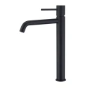 Grifo Monomando MATERIA CR negro mate lavabo Alto