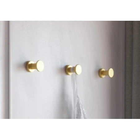 Percha TECNO-PROJECT GOLD BRUSHED 25mm