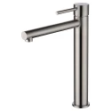 Grifo MATERA acero para lavabo alto