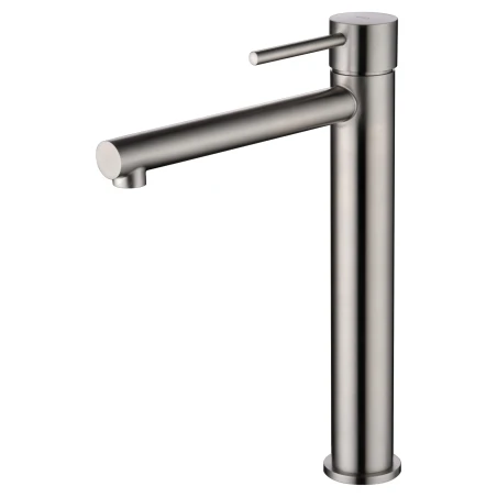 Grifo MATERA acero para lavabo alto