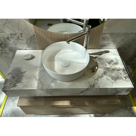 Encimera Porcelanica ESPLENDOR PULIDO de 101x46x11 (incluye soportes)