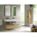 Mueble de baño ITALIA 1 cajón de Roble Natural 80 cm