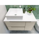 Mueble de baño Itaca MOKA MATE 80x45