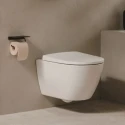 Bastidor GROHE pack cisterna empotrada y pulsador blanco con inodoro suspendido Roca Ona Blanco 48 cm