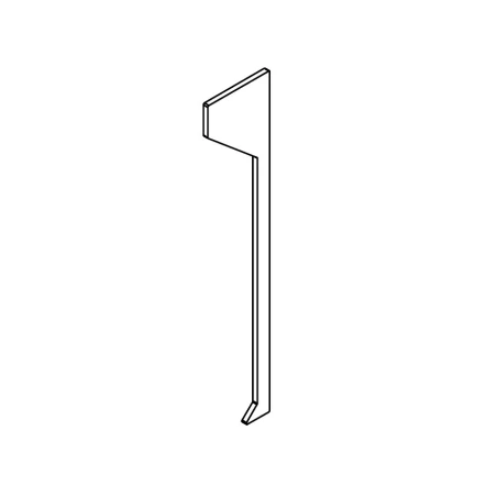 Eurozocalo LED Tapa final F-320A aluminio 2,50ml Euroshrink