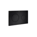 BASTIDOR ROCA DUPLO CISTERNA EMPOTRADA Y PULSADOR PL10 NEGRO MATE CON INODORO SUSPENDIDO Rim-ex Avangard blanco br AQUA