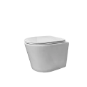 BASTIDOR ROCA DUPLO PACK CISTERNA EMPOTRADA Y PULSADOR PL1 DUAL CROMO BR CON INODORO SUSPENDIDO RIMLESS OASIS BLANCO BRILLO 48CM