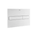 BASTIDOR ROCA DUPLO PACK CISTERNA EMPOTRADA Y PULSADOR PL7 BLANCO MATE CON INODORO SUSPENDIDO RIMLESS OASIS BLANCO BRILLO 48CM