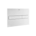 BASTIDOR ROCA DUPLO PACK CISTERNA EMPOTRADA Y PULSADOR PL7 BL MAT CON WC SUSPENDIDO RIM-EX INFINITIO BLANCO BRILLO 48cm DE SAT