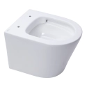 BASTIDOR ROCA DUPLO PACK CISTERNA EMPOTRADA Y PULSADOR PL7 BL MAT CON WC SUSPENDIDO RIM-EX INFINITIO BLANCO BRILLO 48cm DE SAT