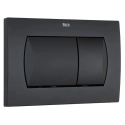 BASTIDOR ROCA ACTIVE PACK CISTERNA EMPOTRADA Y PULSADOR NEGRO MAT CON INODORO SUSPENDIDO RIM-EX INFINITIO NEGRO MATE 48cm DE SAT
