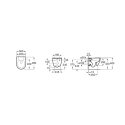 BASTIDOR ROCA DUPLO ONE PACK CISTERNA EMPOTRADA Y PULSADOR PL10 BLANCO MATE CON INODORO SUSPENDIDO RIM-EX ROCA ONA