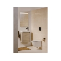 BASTIDOR ROCA DUPLO ONE PACK CISTERNA EMPOTRADA Y PULSADOR PL10 BLANCO MATE CON INODORO SUSPENDIDO RIM-EX ROCA ONA