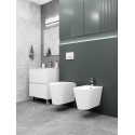 BASTIDOR ROCA DUPLO ONE PACK CISTERNA EMPOTRADA Y PULSADOR PL10 BLANCO M CON WC SUSP ORION BL BR 51,5cm CON SISTEMA VORTEX KP