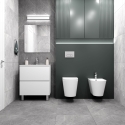 BASTIDOR ROCA DUPLO ONE PACK CISTERNA EMPOTRADA Y PULSADOR PL10 BLANCO M CON WC SUSP ORION BL BR 51,5cm CON SISTEMA VORTEX KP