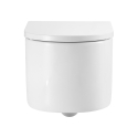 BASTIDOR ROCA DUPLO CON CISTERNA EMPOTRADA, PULSADOR PL10 BLANCO MATE, INODORO SUSPENDIDO TORNADO 72 SISTEMA VORTEX BLANCO SAT