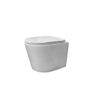 BASTIDOR ROCA ACTIVE PACK CISTERNA EMPOTRADA Y PULSADOR CROMO MAT CON INODORO SUSPENDIDO RIMLESS OASIS BLANCO BRILLO 48CM