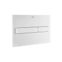 BASTIDOR ROCA DUPLO CON CISTERNA EMPOTRADA Y PULSADOR PL7 BLANCO MATE y WC susp. Orion blanco Tapa Fina 51,5 cm VORTEX KP