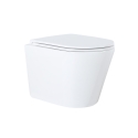 BASTIDOR ROCA ACTIVE CON CISTERNA EMPOTRADA Y PULSADOR PVC cromo brillo y WC susp. Orion blanco Tapa Fina 51,5 cm VORTEX KP