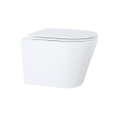 BASTIDOR ROCA ACTIVE CON CISTERNA EMPOTRADA Y PULSADOR PVC cromo brillo y WC susp. Orion blanco Tapa Fina 51,5 cm VORTEX KP