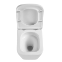 BASTIDOR ROCA ACTIVE CON CISTERNA EMPOTRADA Y PULSADOR NEGRO MATE y WC suspendido TREND 49CM VORTEX DE KP